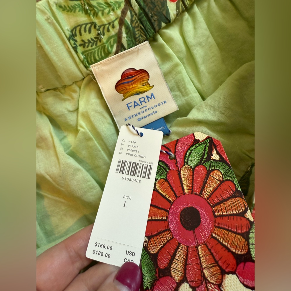 Farm Rio x Anthropologie Tiered Floral Maxi Skirt - Picture 12 of 16